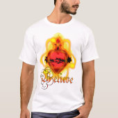 T-shirt Croyez le coeur sacré (Devant)