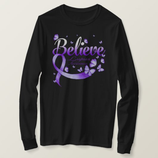 T-shirt Croyez le papillon LUPUS (Design devant)