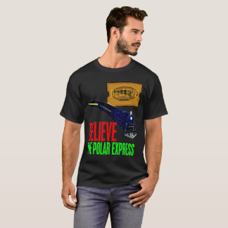 T-shirt Croyez l'express polaire