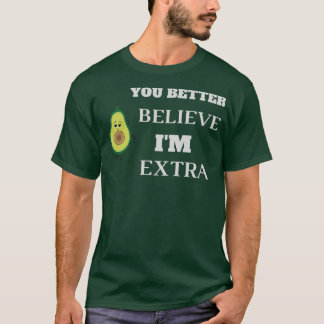T-shirt Croyez mieux Ix27m Extra Avocado pour papa