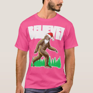 T-shirt Croyez Noël Bigfoot Père Noël 2