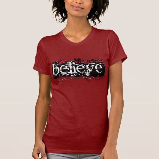 T-shirt Croyez par Oracle Pacifique (Devant)