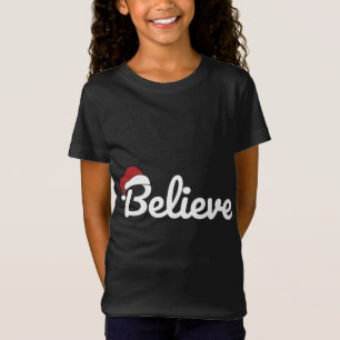 T-Shirt Croyez Père Noël Cute Christmas
