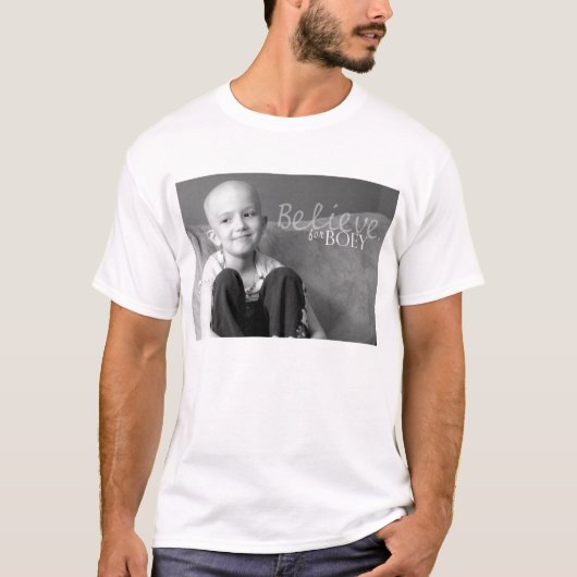 T-shirt Croyez pour un traitement (Devant)