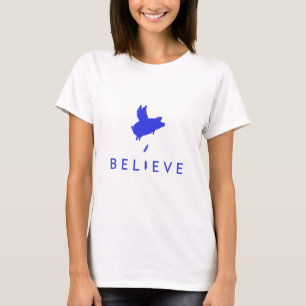 T-shirt CROYEZ-Vous À Taper Des Plumes De Cochon