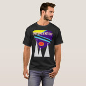 T-shirt Croyez-Vous En Aliens Spaceships Little Green M (Devant entier)