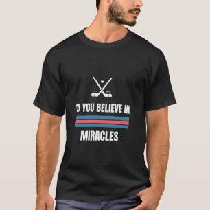 T-shirt Croyez-vous en Miracles American Hockey Long Sl
