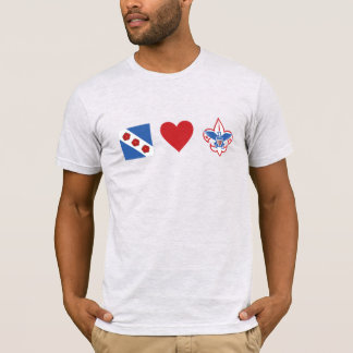 T-shirt Crozet aime les scouts
