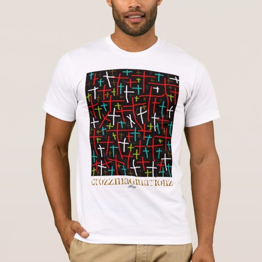 T-shirt "Crozzmaginationz" de Michael Crozz (Devant)