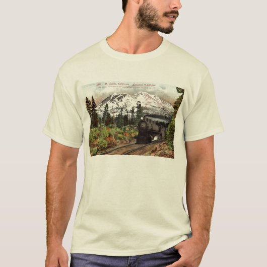T-shirt Cru 1912 du sud de Pacifique Mt. Shasta (Devant)