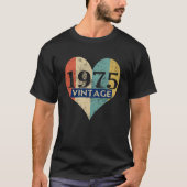 T-shirt Cru 1975 rétro (Devant)