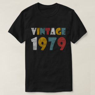 T-shirt Cru 1979 cadeaux d'anniversaire frais de 40 année