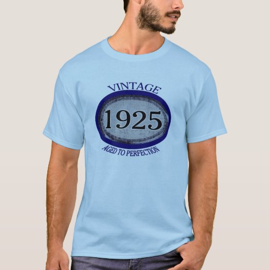 T-shirt Cru âgé à la chemise 1925 de perfection (Devant)