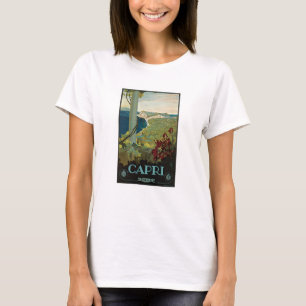 T-shirt Cru de Capri Italie Italie