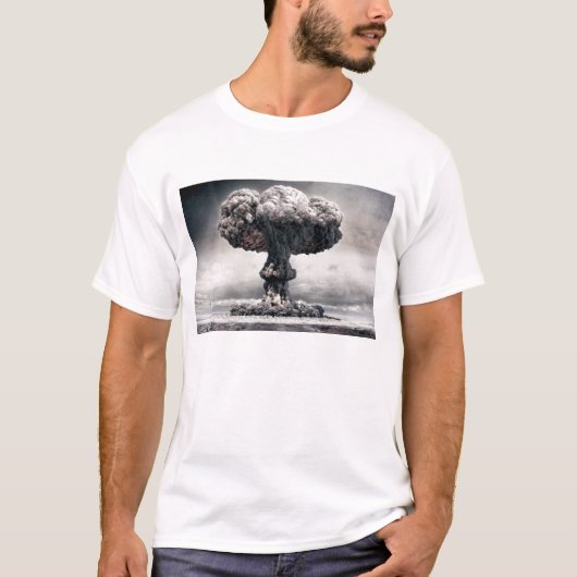 T-shirt Cru de champignon atomique (Devant)