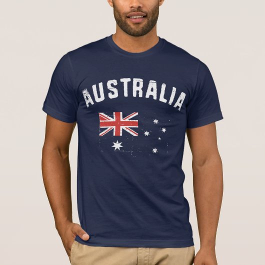 T-shirt Cru de l'Australie (Devant)