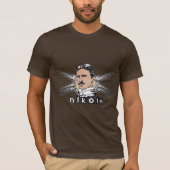 T-shirt Cru de Nikola Tesla (Devant)