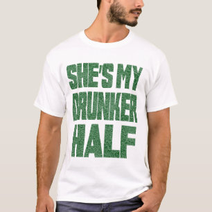 T-shirt Cru elle est mon Drunker demi
