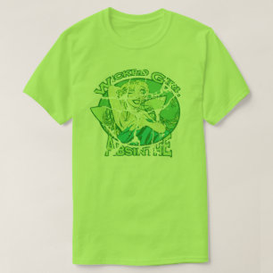 T-shirt Cru mauvais d'absinthe de fille