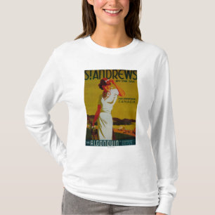 T-shirt Cru PosterEurope d'algonquin de Saint Andrews