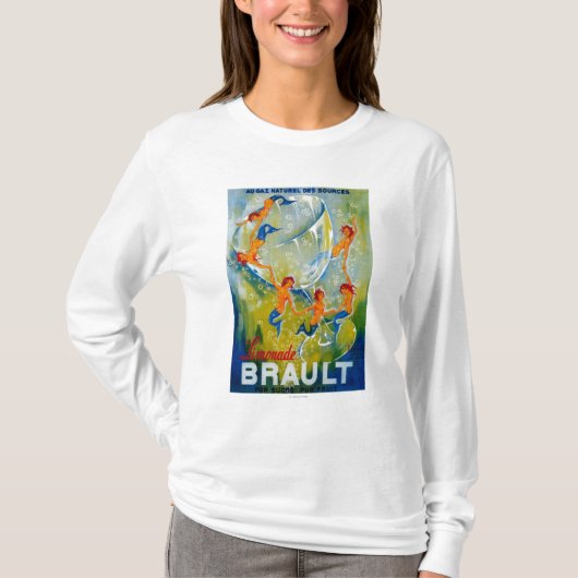 T-shirt Cru PosterEurope de Limonade Brault (Devant)