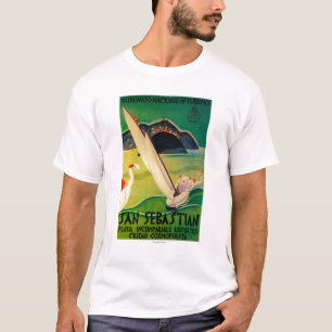 T-shirt Cru PosterEurope de San Sebastian