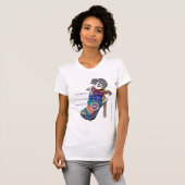 T-shirt Cru T, chaussure de comptable (Devant entier)