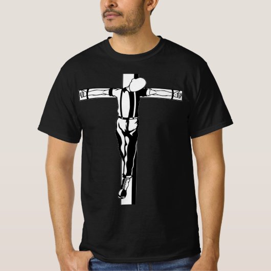 T-shirt Crucifié_Skinhead (Devant)