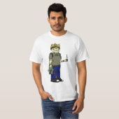 T-shirt Crucifiez les penseurs libres aucune couleur des (Devant entier)