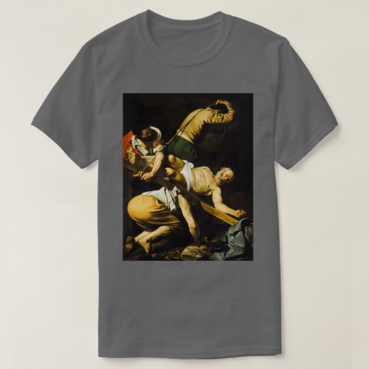 T-shirt Crucifixion de Saint Pierre (Design devant)