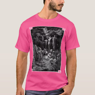 T-shirt Crucifixion Jésus Est Clôturé À La Croix Chrétienn