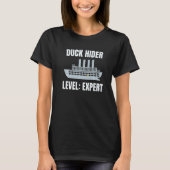 T-shirt Cruise Duck Hider Niveau Expert Crubber Du (Devant)