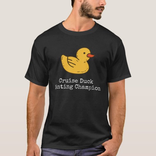 T-shirt Cruise Duck Hunting Champion (Devant)