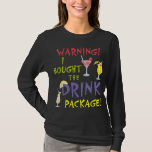 T-shirt Cruise Funny Graphisme Avertissement J'ai acheté l