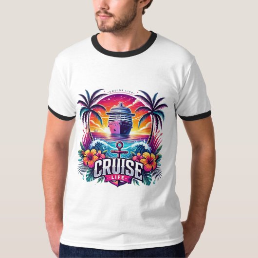 T-Shirt Cruise Life (Devant)