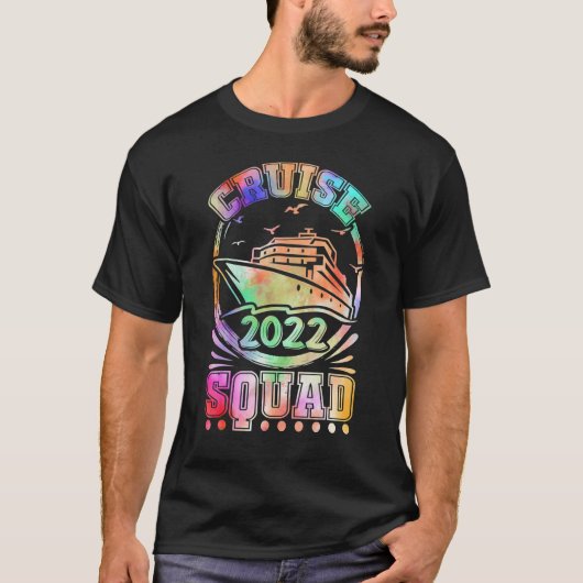T-shirt Cruise Squad 2022 Matching Family Group With Ancho (Devant)