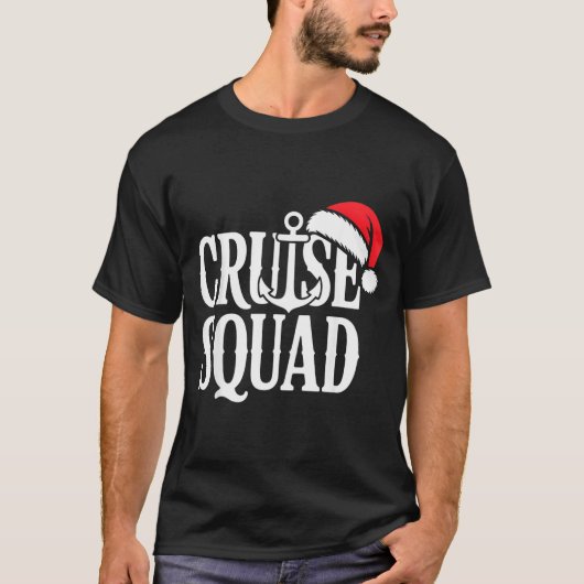 T-shirt Cruise Squad Festive Srit Nautical Lovers Christma (Devant)