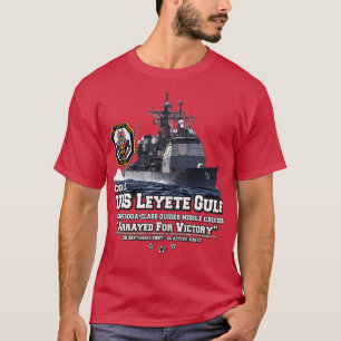 T-shirt Cruiser de la marine américaine Leyte Gulf CG55