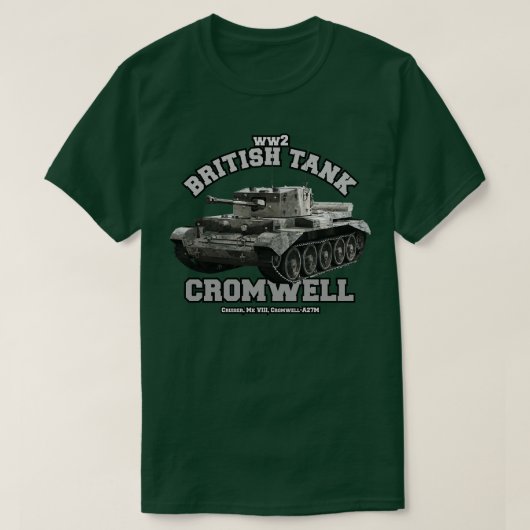 T-shirt Cruiser Mk VIII Cromwell (Design devant)