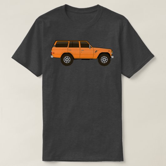 T-shirt Cruiser terrestre Fj60  (Design devant)