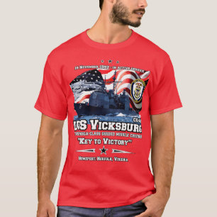 T-shirt Cruiser USS Vicksburg CG69