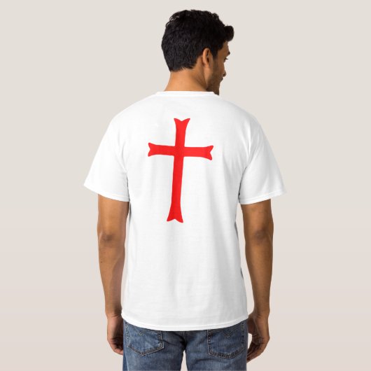 T-SHIRT CRUSADER MODERNE (Dos entier)