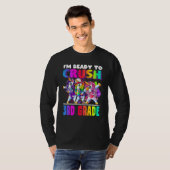 T-shirt Crush 3rd Grade Dabbing Unicorn Back To School Bac (Devant entier)