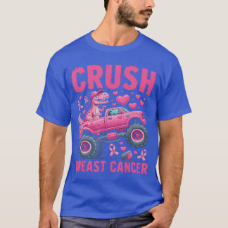 T-shirt Crush Breast Cancer Awareness Monsterruckoddler Bo