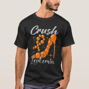 T-shirt Crush Leukemia Awareness Orange Ribbon High Heel W