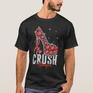 T-shirt Crush Meningitis Twinké Ribbon Support