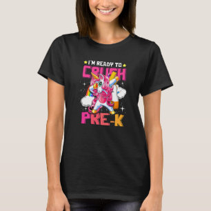 T-shirt Crush PrK Dabbing Unicorne Retour à l'école filles