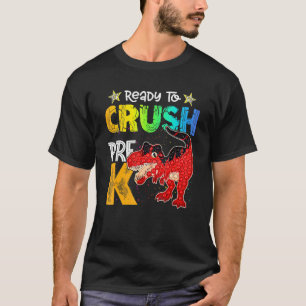 T-shirt Crush PrK Dinosaur Rex Pop It Fidget Retour À Sch