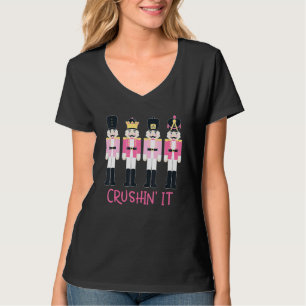 T-shirt Crushin It Nutcracker Ballet Danse jumelée famille
