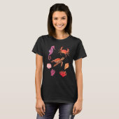 T-shirt Crustaceancore Crustacé Core (Devant entier)